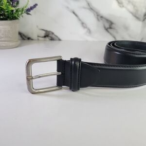 Genuine Leather Andersons Exclusive By Harry Rosen Men's Black Leather Belt